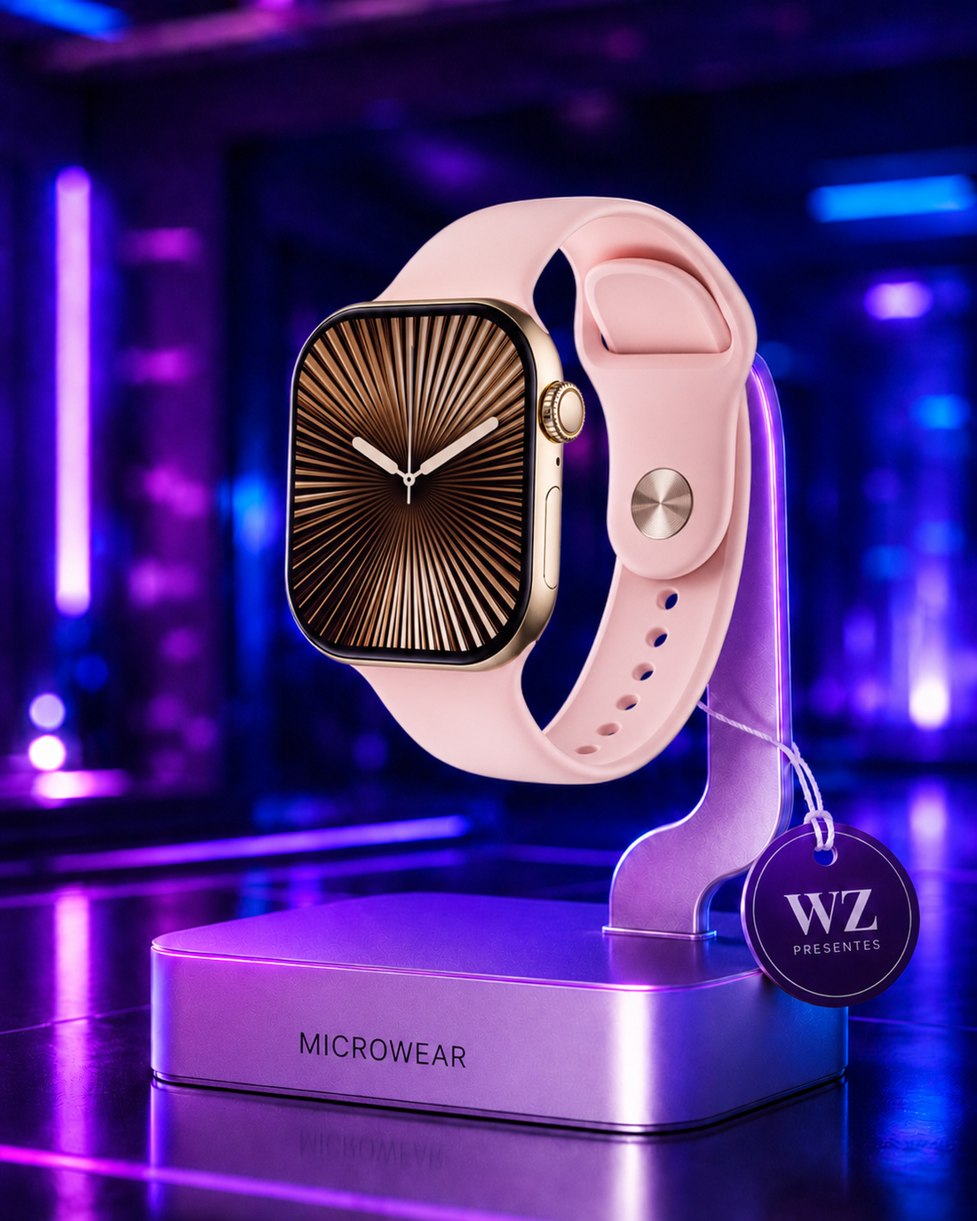 Smartwatch W11 Mini Pro Microwear 41mm Tela AMOLED ChatGPT