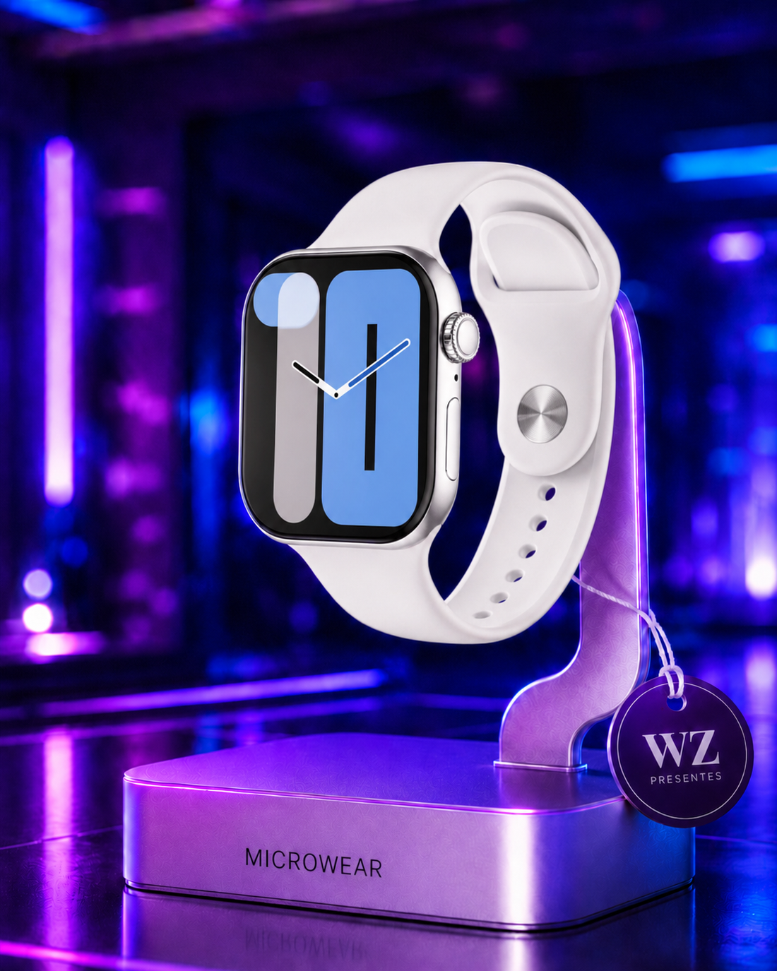 Smartwatch W11 Mini Pro Microwear 41mm Tela AMOLED ChatGPT