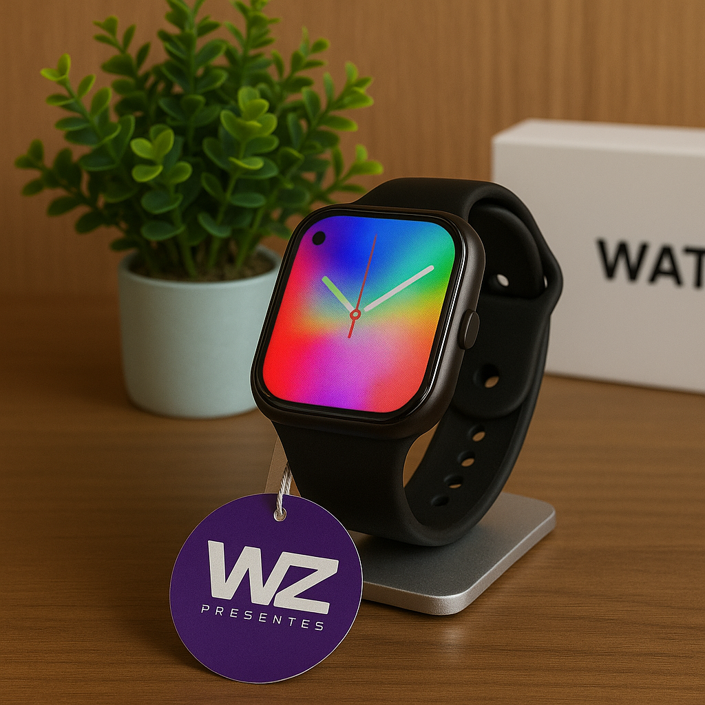 Smartwatch W10 Mini Microwear Série 10 AMOLED ChatGPT