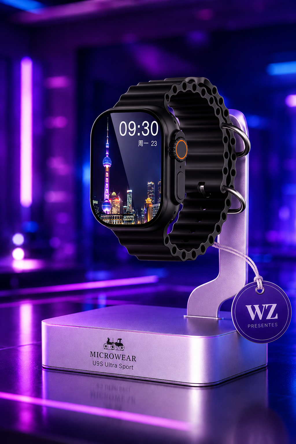 Smartwatch U9S Ultra Sport Microwear NFC ChatGPT