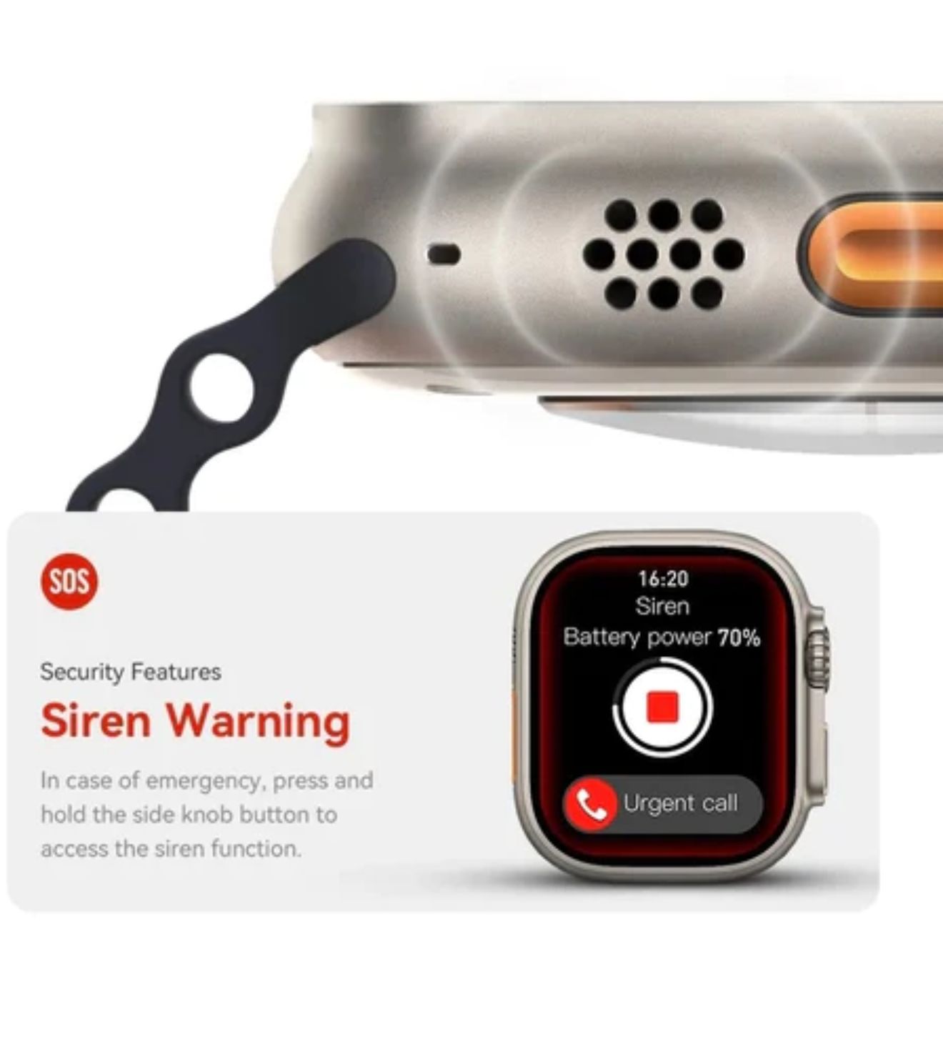 Smartwatch HW68 Ultra Mini 41mm Série 8