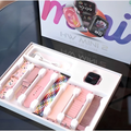 Smartwatch HW Mini 2 41mm com 7 Pulseiras