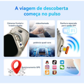 Smartwatch HW Ultra 2 Call 5G AMOLED com Chip