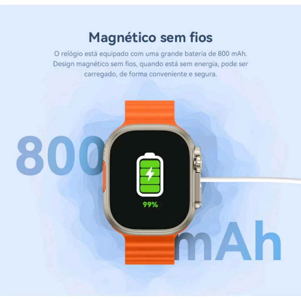 Smartwatch HW Ultra 2 Call 5G AMOLED com Chip