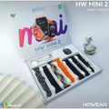 Smartwatch HW Mini 2 41mm com 7 Pulseiras
