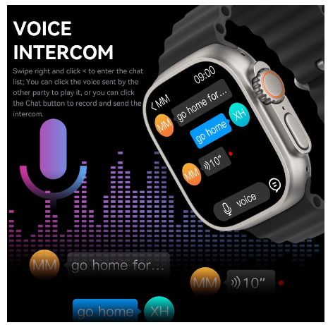 Smartwatch HW68 Ultra Mini 41mm Série 8