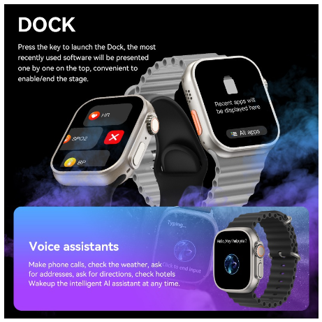 Smartwatch HW68 Ultra Mini 41mm Série 8