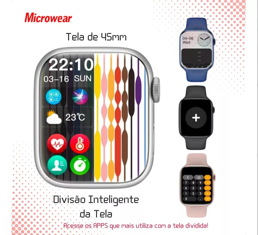 Smartwatch W99+ Plus Série 10 AMOLED ChatGPT