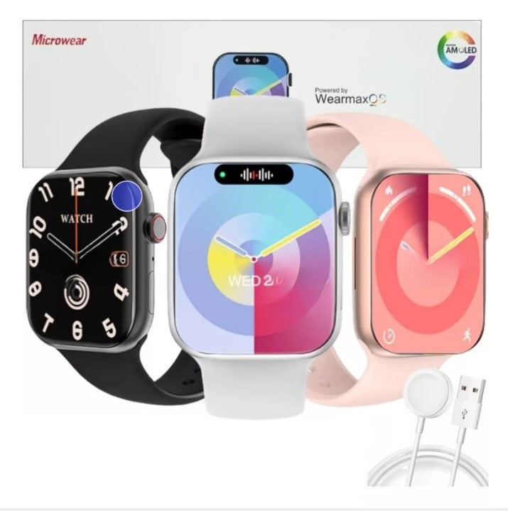 Smartwatch W99+ Plus Microwear Série 10 AMOLED ChatGPT