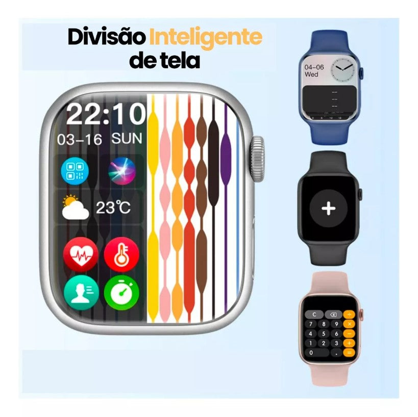 Smartwatch W99+ Plus Série 10 AMOLED ChatGPT