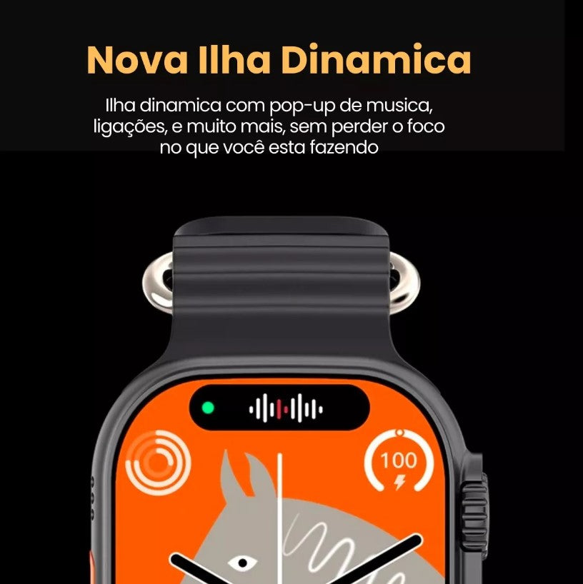 Smartwatch W69 Ultra Pro Microwear Série 9 49mm
