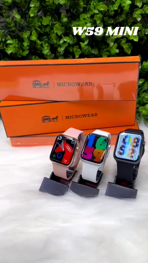 Smartwatch W59 Mini Pro Microwear 41mm GPS NFC
