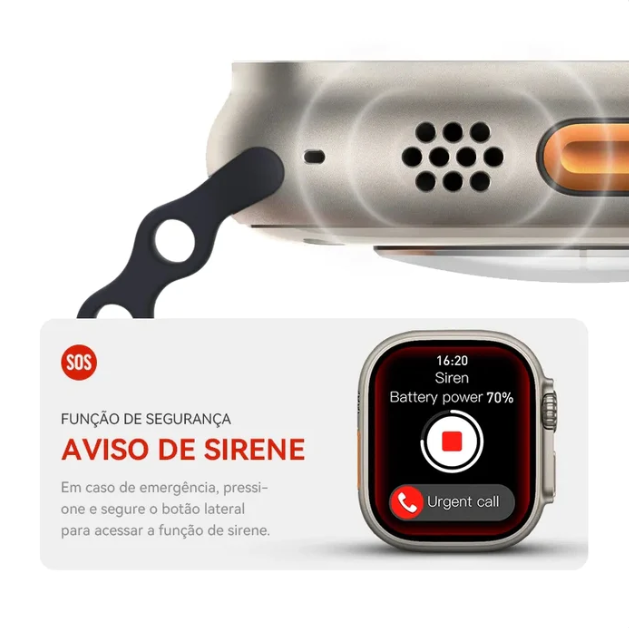 Smartwatch HW68 Ultra Mini 41mm Série 8