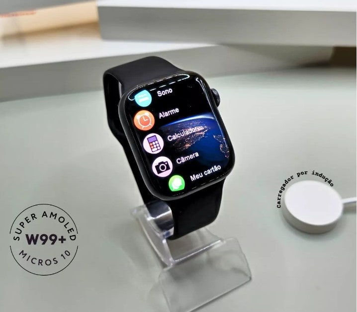 Smartwatch W99+ Plus Série 10 AMOLED ChatGPT