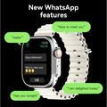 Smartwatch U3W Ultra 3 Microwear Série 10 NFC ChatGPT