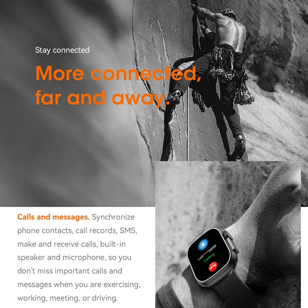 Smartwatch U9 Ultra Microwear Série 9 49mm GPS NFC
