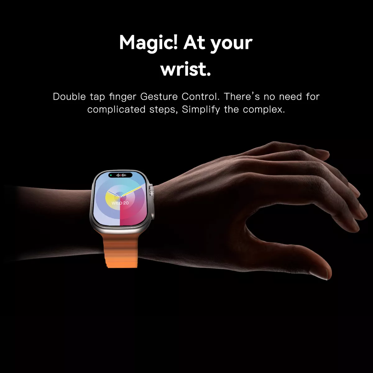 Smartwatch U9S Ultra Sport Microwear NFC ChatGPT