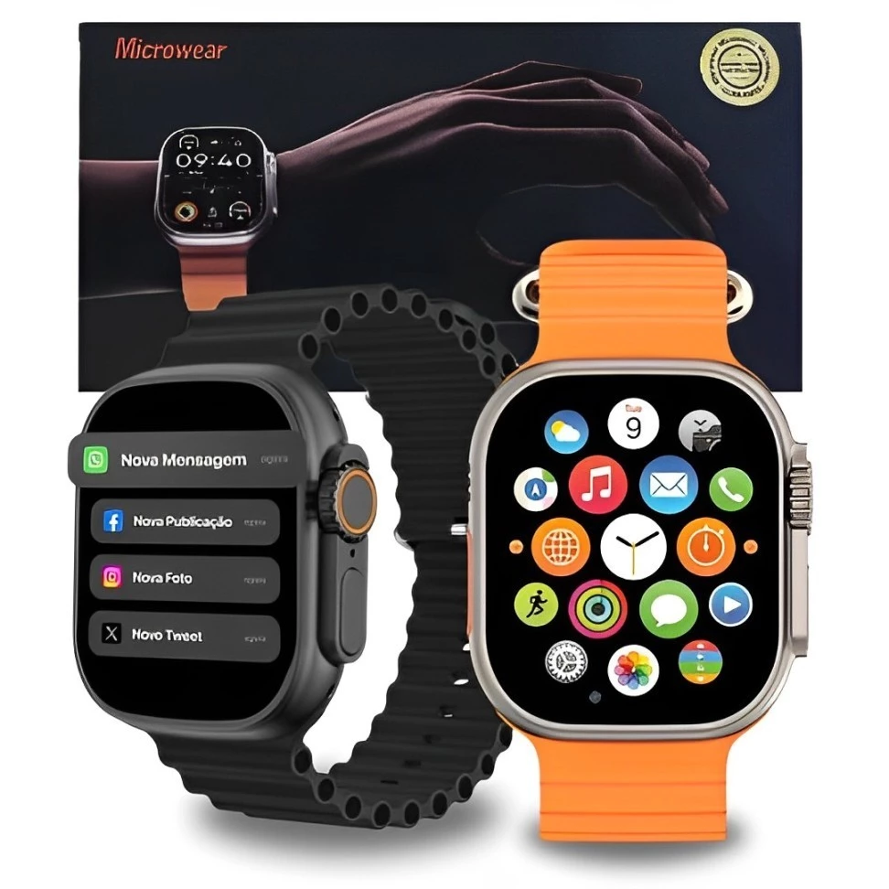 Smartwatch U9S Ultra Sport Microwear NFC ChatGPT