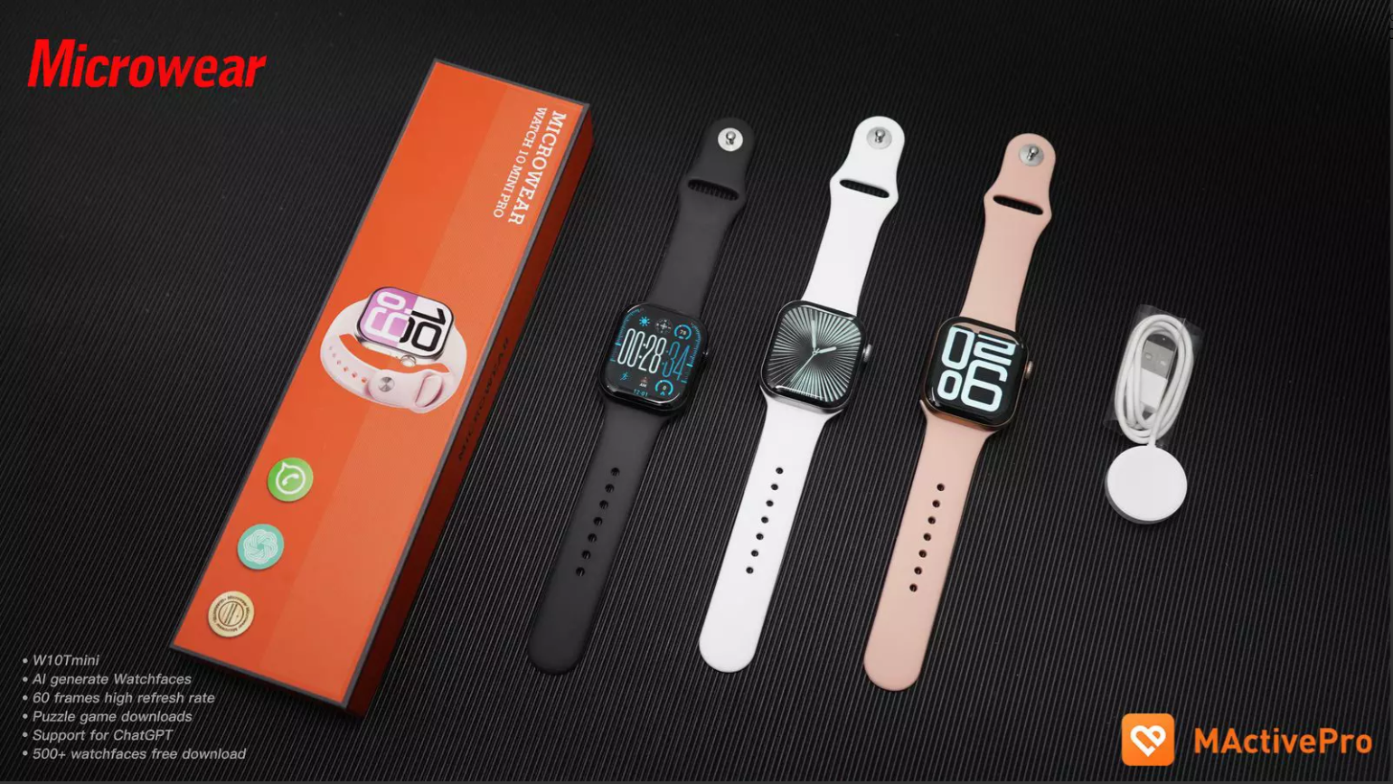 Smartwatch W10T Mini Microwear