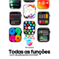 Smartwatch W10 Mini Microwear Série 10 AMOLED ChatGPT