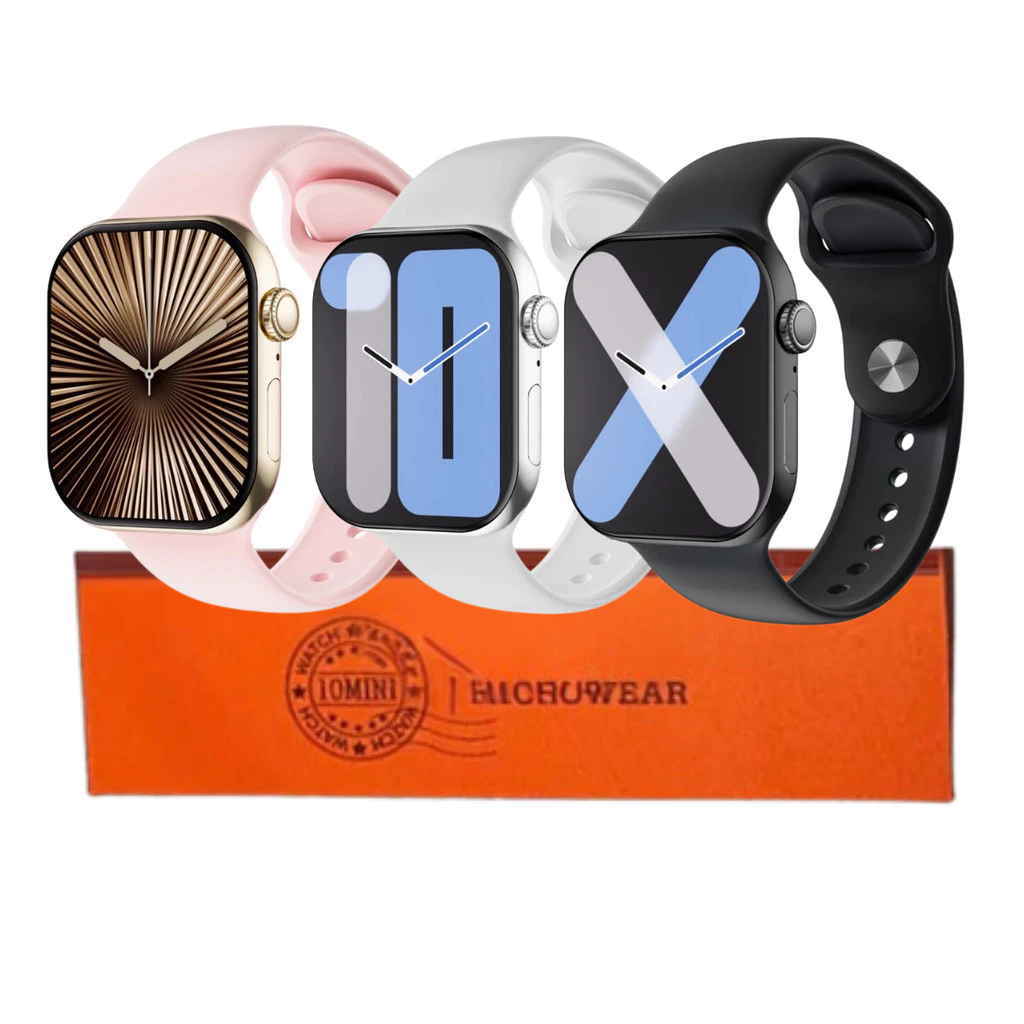 Smartwatch W10 Mini Microwear Série 10 AMOLED ChatGPT