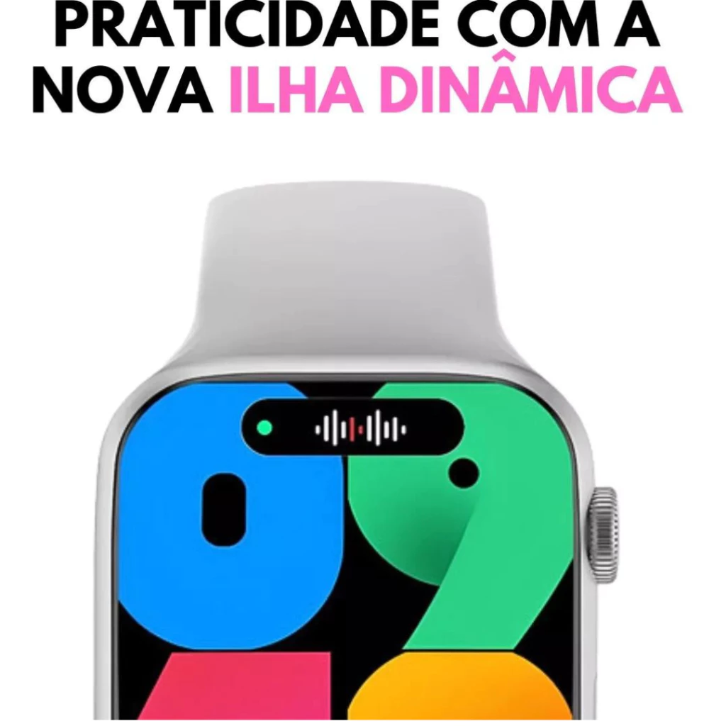 Smartwatch W29S Série 9 47mm Micro OS ChatGPT
