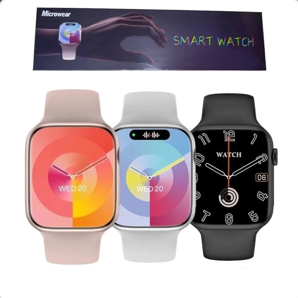 Smartwatch W29S Série 9 47mm Micro OS ChatGPT