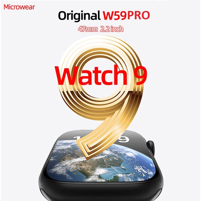 Smartwatch W59 Pro Microwear Série 9 47mm
