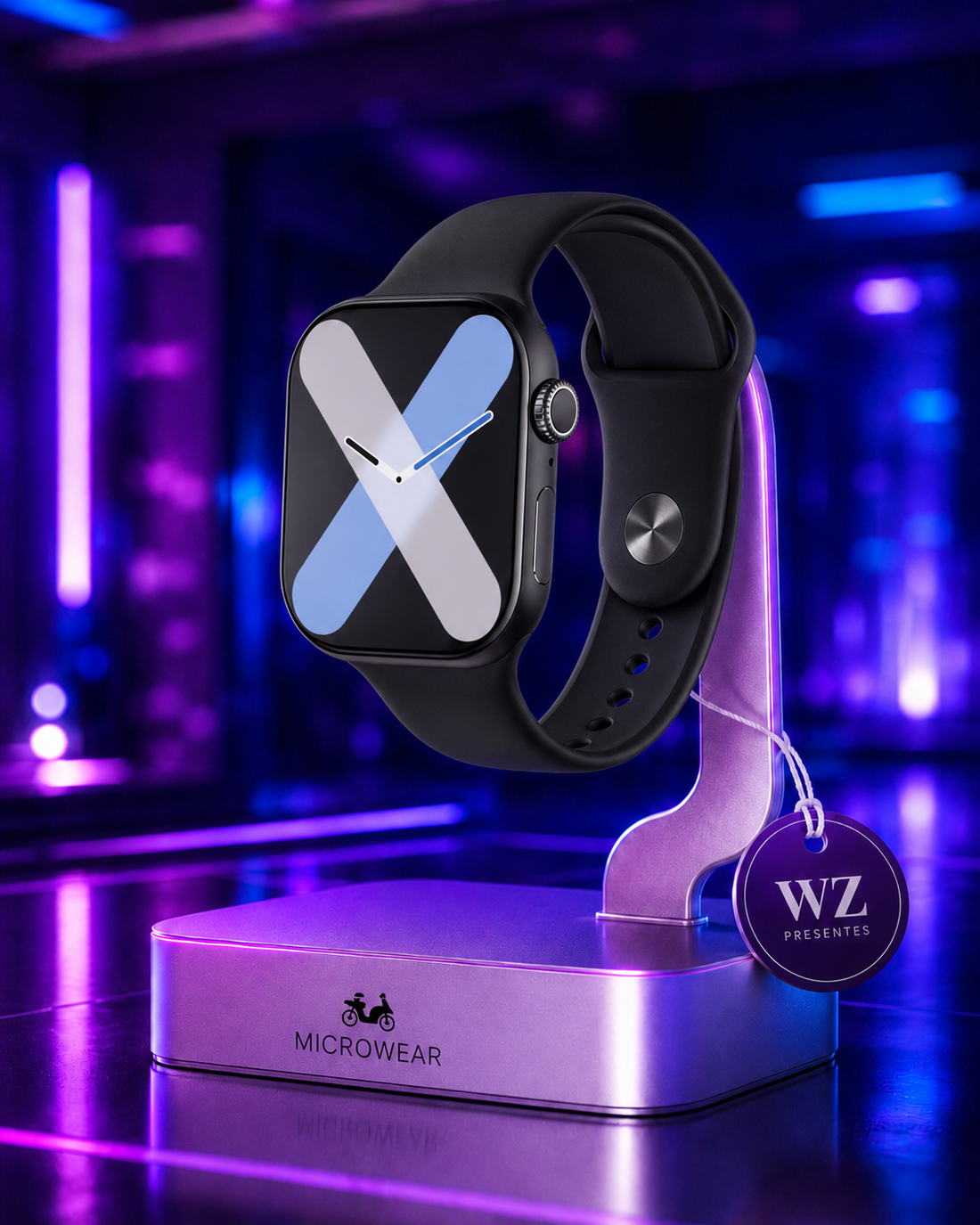 Smartwatch W11 Mini Pro Microwear 41mm Tela AMOLED ChatGPT